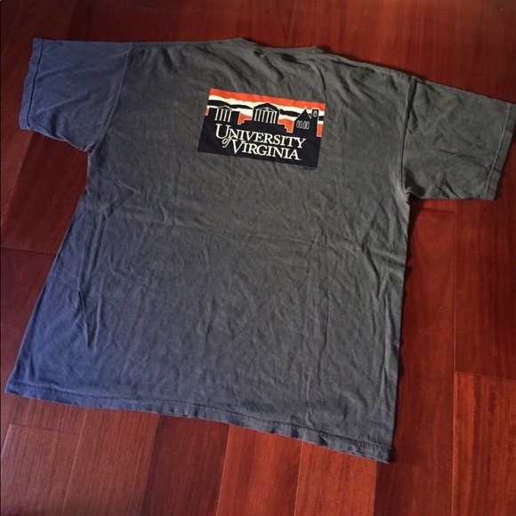 UNIVERSITY OF VIRGINIA MENS TSHIRT TOP - Picture 2 of 6